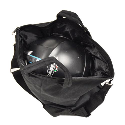 BORSA PORTACASCO NERA CON LOGO RICAMATO CARABINIERI