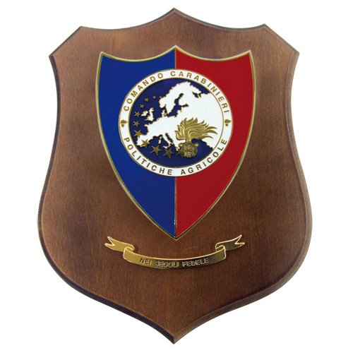 CREST COMANDO CARABINIERI POLITICHE AGRICOLE MIS CM 22,5X17,5