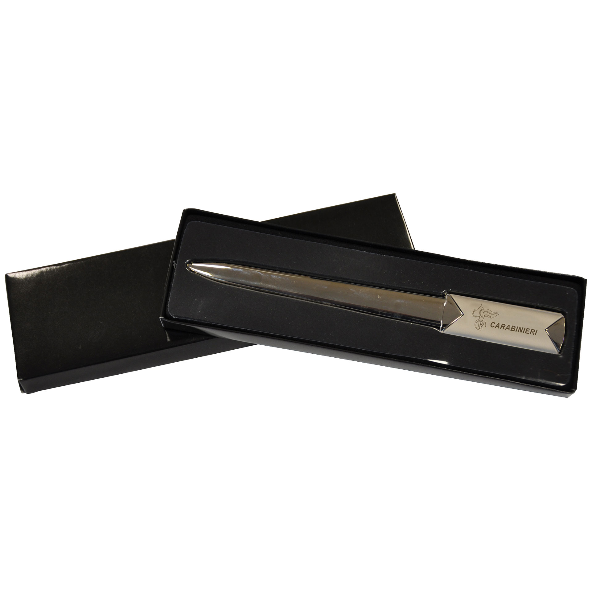 TAGLIACARTE IN METALLO CON LOGO CARABINIERI INCISO