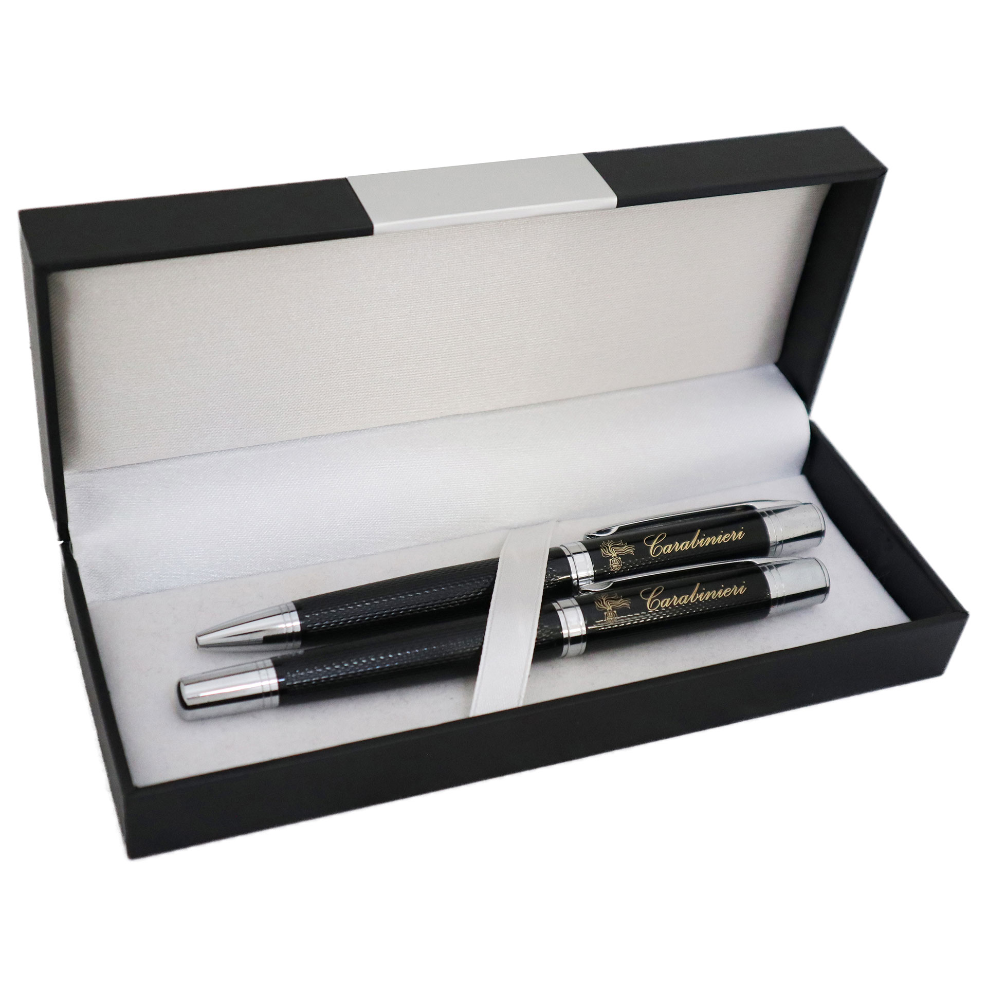 SET CON PENNA A SFERA E PENNA STILOGRAFICA CARABINIERI