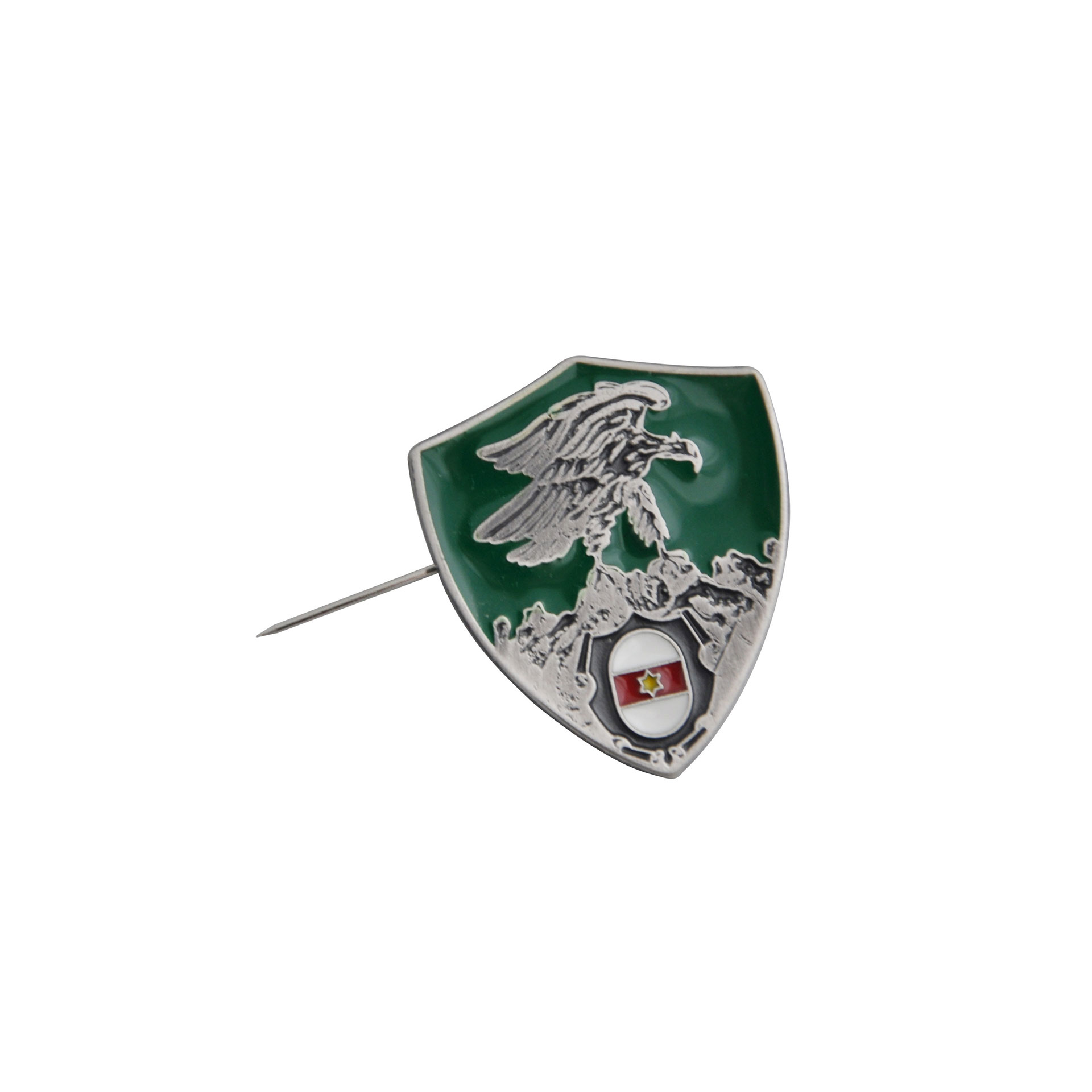 DISTINTIVO CON SPILLA SMALTO A FREDDO COMANDO TRUPPE ALPINE E.I.