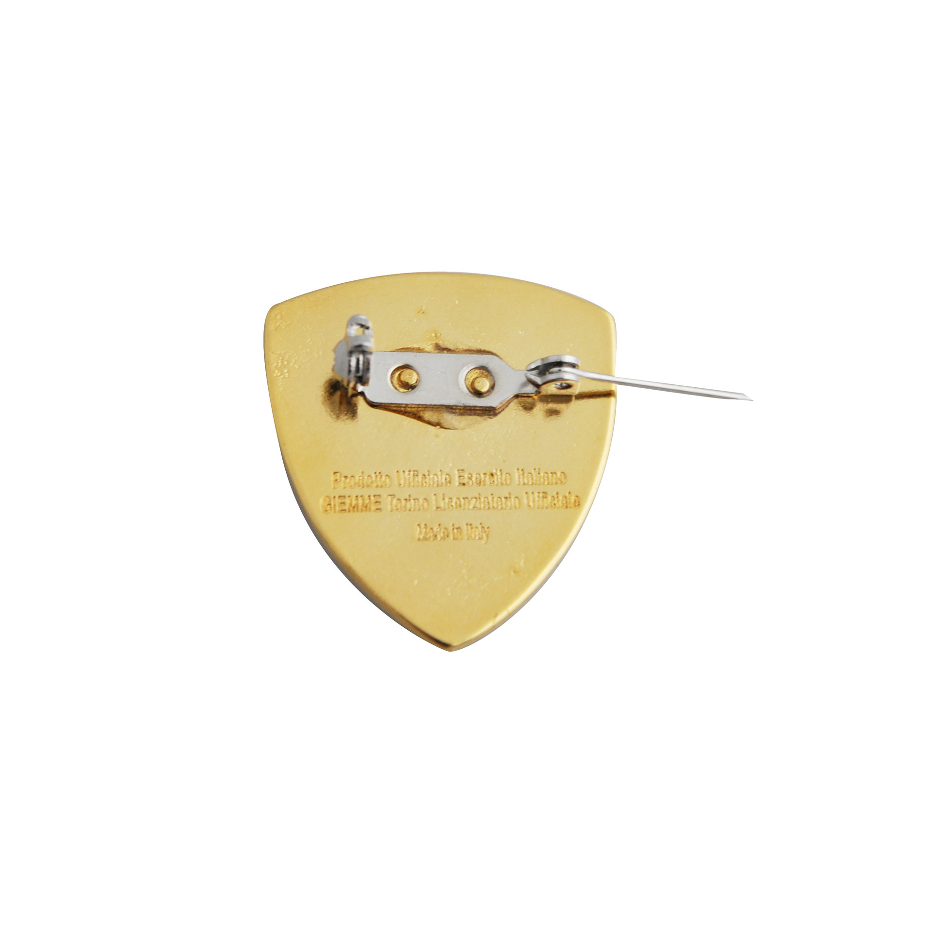 DISTINTIVO CON SPILLA SMALTO A FREDDO BRIGATA BERSAGLIERI GARIBALDI E.I.