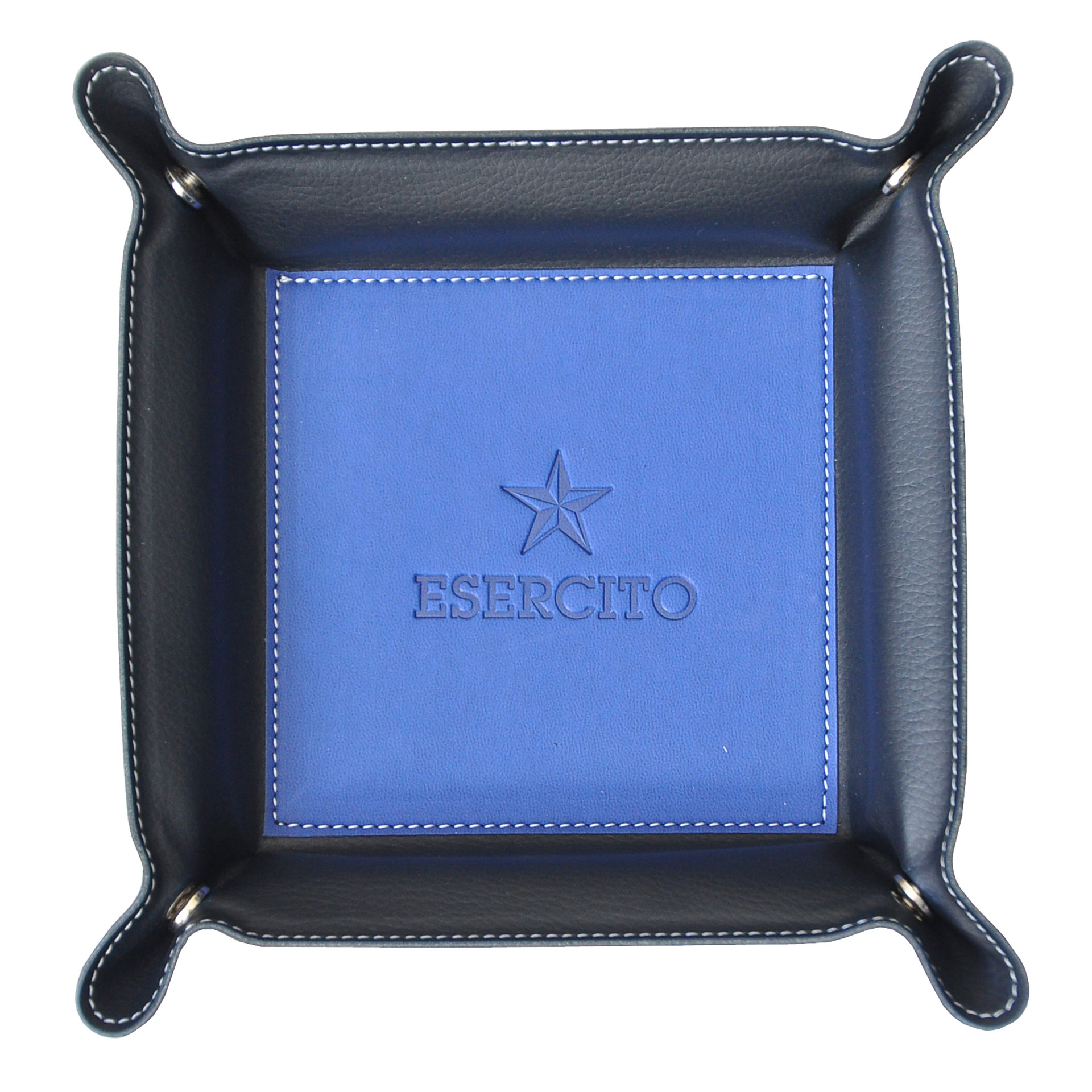 VUOTATASCHE LOGO EI BLU