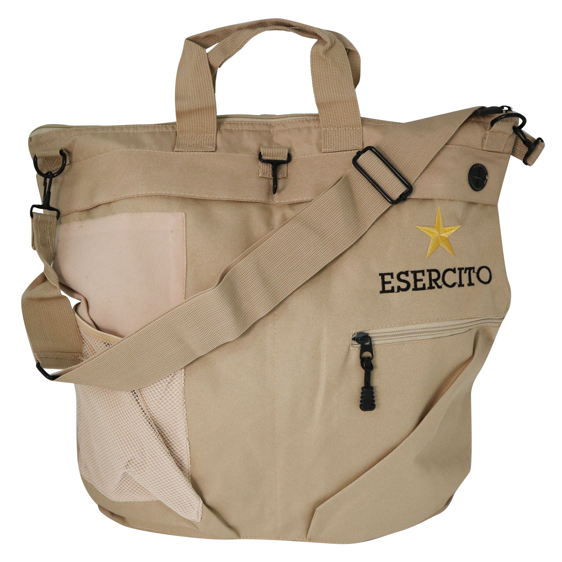 BORSA PORTACASCO BEIGE