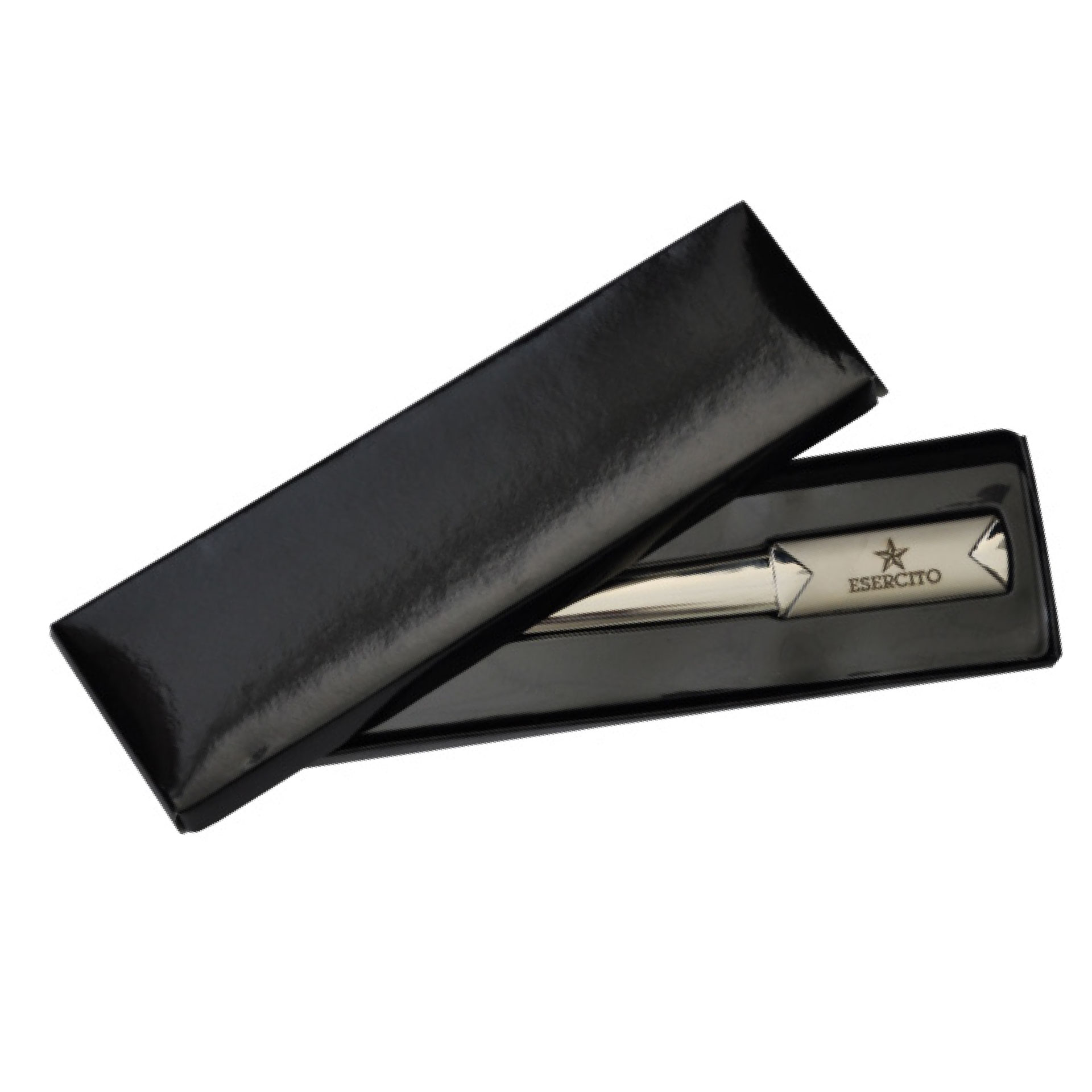 TAGLIACARTE IN METALLO LOGO INCISO EI