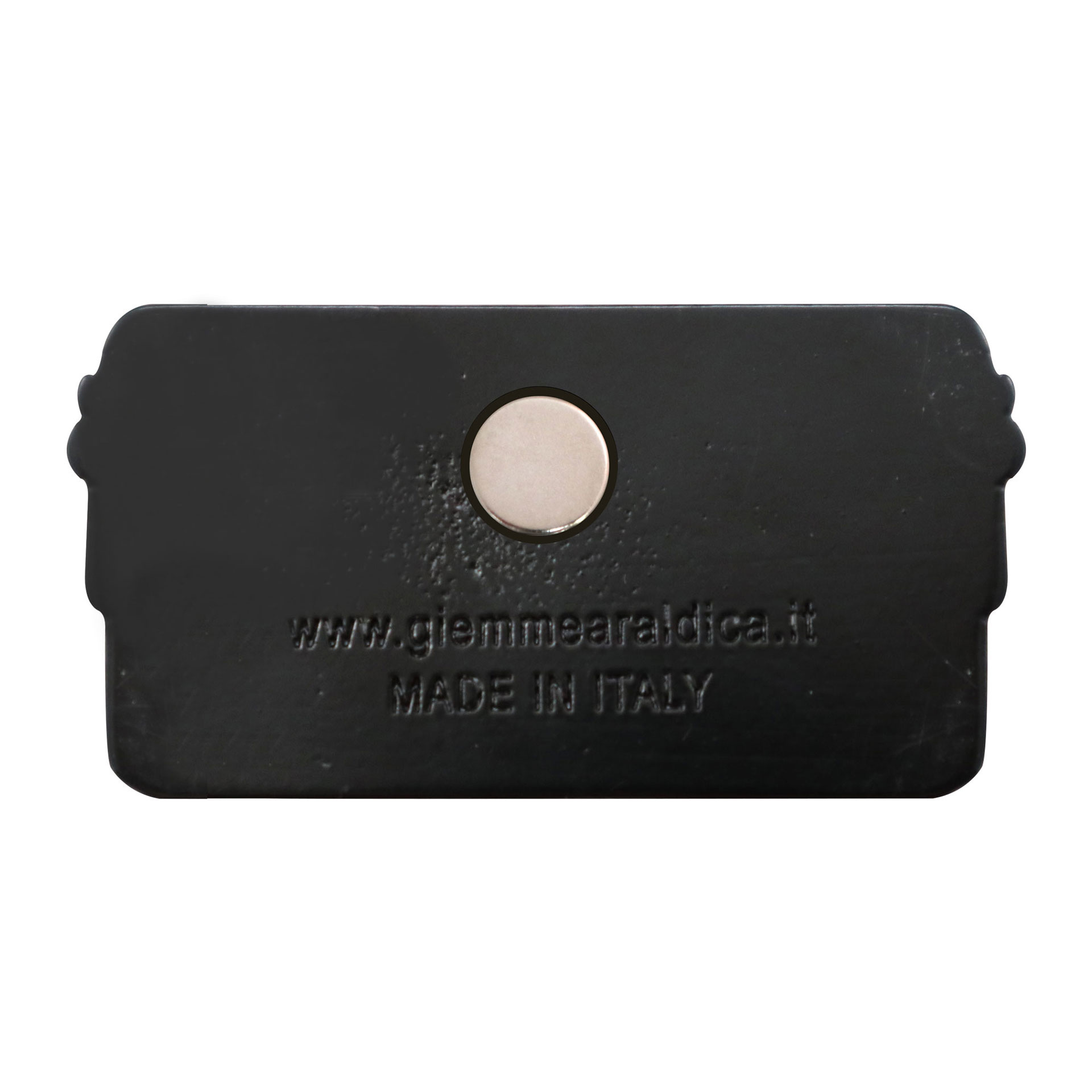 MAGNETE IN METALLO SMALTATO GALVANICA NERA GIBERNA CARABINIERI